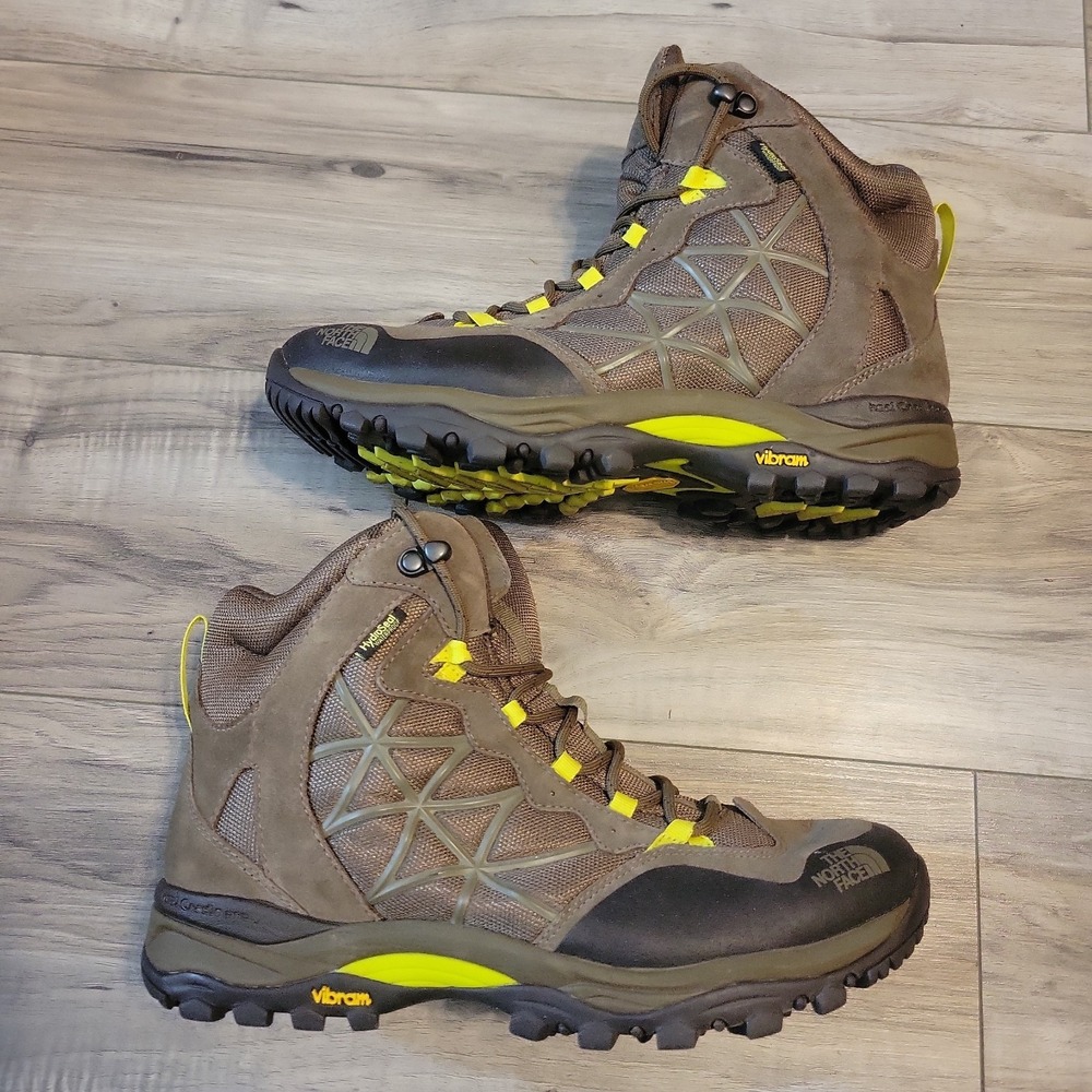 The North Face Storm Mid Women's Hiking Boots HydroSeal Waterproof Vibram US 10